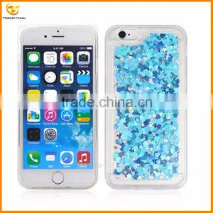 Soft Tpu Love Heart Liquid Case Cover for Iphone 6 6s thumbnail-5