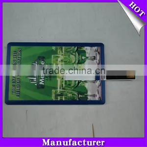 Cheap Whole Sale Usb Flash Drive of Credit Card Shape One / 2 Sides Full-color Imprinting Free thumbnail-6
