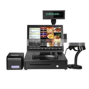 Window7 All One Touch Monitor Waterproof Screen 2020 System Machine Cash Register Pos Terminal thumbnail-1