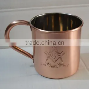Copper Mule Mug Moscow Mule Mug for Vodka and Ginger Beer Mug From India Wholesale thumbnail-4