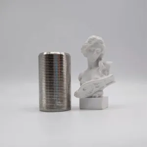 Female Unthread Metal Round Stainless Steel Threaded Screw Sleeve thumbnail-5