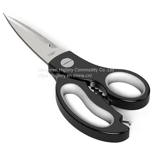 Heavy Duty Utility Kitchen Scissors With Bottle Opener Kitchen Shear thumbnail-1