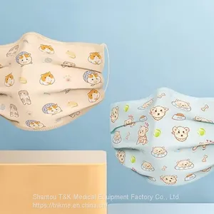 3 Ply Type I Medical Disposable Mask for Adult (Cartoon) CE Marked and Meets the Requirements of EN14683:2019 Type I thumbnail-1