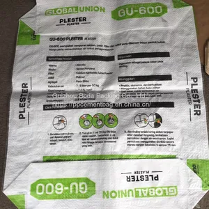 China Manufacturer Woven Polypropylene Laminated Tubular Valve Bag for 50kg Cement thumbnail-2
