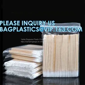 Eco q Tips Q-tips Disposable Bamboo Cotton Ear Buds Swabs Tige Stick, Disposable Industrial Cleanroom Makeup Tool thumbnail-2