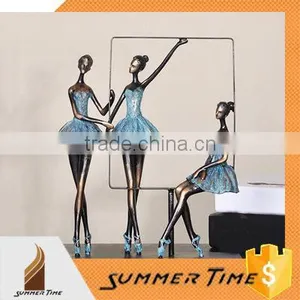 Bronze Three Dancing Girls Sculpture for Indoor Decoration thumbnail-1