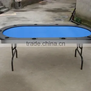 Deluxe Poker Table With Iron Leg/7ft Texas Poker Table Dimension thumbnail-2