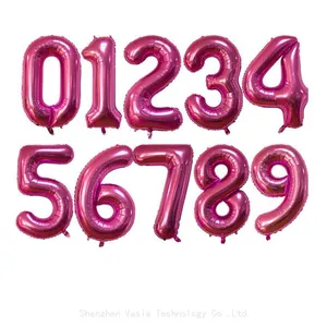 Wholesale 16-40 Inch Number Balloons - Mixed Size Foil Balloons, Bulk Event Decor Balloons thumbnail-5