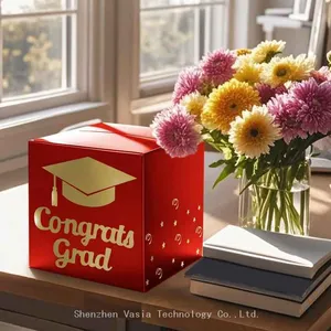 Factory Direct Graduation Card Box Sets - With Signature Board Graduation Card Box, Event Rental Kits thumbnail-1