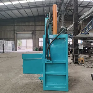 Factory Direct Sales Vertical Hydraulic Baler for Waste Paper & Plastic Bottles for Beverage Home Use thumbnail-6