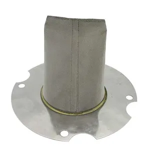 Stainless Steel Wire Mesh Temporary Conical Strainer thumbnail-1