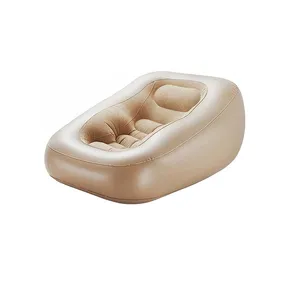 LXLOMAND Outdoor Camping Automatic Sofa Bed Inflatable Mattress, Multi-Functional Portable Lazy Inflatable Sofa for Floor Laying thumbnail-1