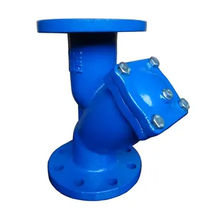OEM Brand Color Casting DIN Y Strainer Flanged Ends GG25 Pn16 Water Strainer Basket Filter for Water Steam thumbnail-5
