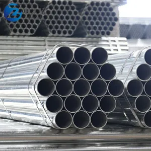 Galvanized Steel Pipe Zinc Coated Surface/ Gi Pipe / Galvanized Hollow Section thumbnail-1