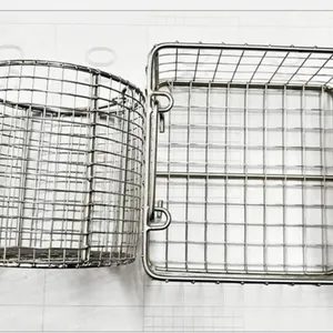 Stainless Steel Mesh Basket 150 Micron Mesh Filter 304L Material 300mm Diameter Customizable thumbnail-3