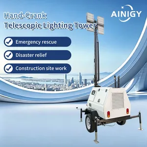 SYG9S-400 Hand-CrankTelescopic Lighting Tower thumbnail-1