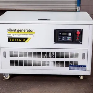 Daze Power 15kw Four-cylinder Water-cooled Gasoline Generator for Rural Health Centers thumbnail-1