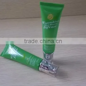 Cosmetic Skin Care Cream Tube With Pump Cap thumbnail-1