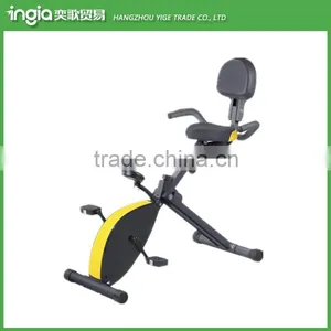 Steel-and-plastic Health Fitness Exercise Bike Recumbent & Upright Foldable Magnetic X Bike thumbnail-1