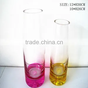 Frosted Glass Vase Glass Decor Vase Glass Vase thumbnail-1