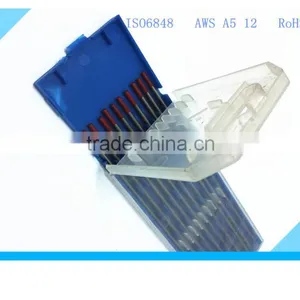 Beijing Brand Name 4% Thoriated Tungsten Weld Electrodes 3/32'' With 10/PACK thumbnail-1