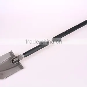 Aluminum Handle Steel Holder Mini Shovel for Travel Camping Use thumbnail-1