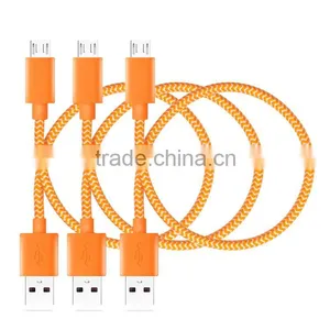 Angled Micro USB 2.0 Sync Charge Data Cable for Android thumbnail-1
