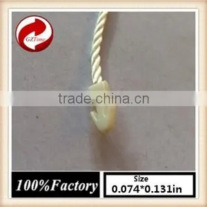 China Quality String Seal Tag, Hang Tag String, Garment Plastic Seal Tag Beige Seal Tag Metal Beads String Curtain thumbnail-2