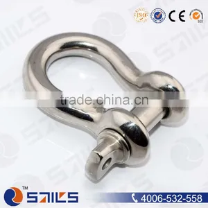 High Polished Stainless Steel U.S. Type Omega Shackle thumbnail-1