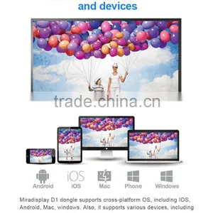 Miradisplay Wifi Display Miracast Dongle Smart tv Stick Dongle Support IOS / Mac / Window / Android System thumbnail-5