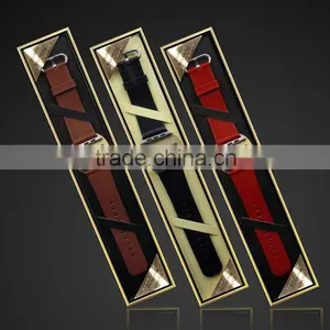 Fashion Series Genuine Leather Watch Band For IWatch Wrist Strap For 42MM Apple Watch MT-4302 thumbnail-1
