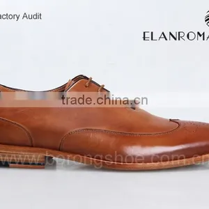 2016 Top Quality Men Leather Shoe Oxford Shoes Wholesale Manufacturer thumbnail-3
