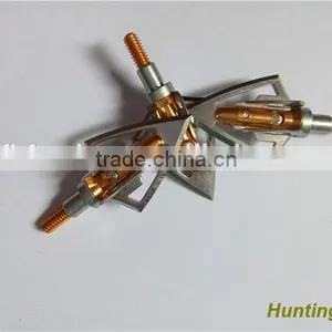 100Grain 6Blades Broadheads Arrowhead For Archery Hunting Compound Bow thumbnail-3