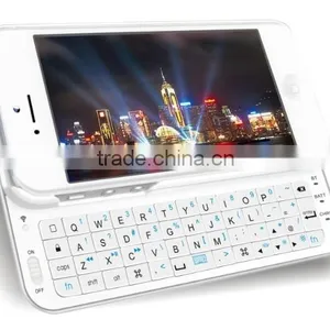Sliding Bluetooth Wireless Keyboard Case for Iphone 5 5s thumbnail-1