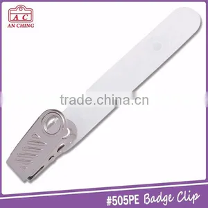 Customized Color Plastic Spring Clip Suspender With PE Strap thumbnail-3