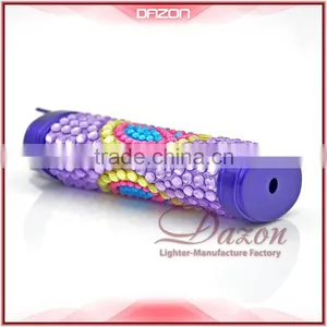 2015 New Metal Diamond Lighter Case For BIC Custom thumbnail-4