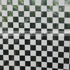 Square Design Window Decorative Self Adhesive Glass Decorative Window Film thumbnail-4