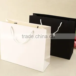 Custom Design Printed Shopping Brown Kraft Paper Bag thumbnail-5