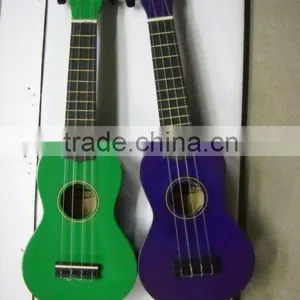 21" Soprano Colorful Linden Plywood Ukulele/Hawaii Ukulele With High Quality thumbnail-1