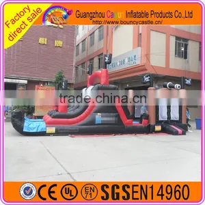 Giant Outdoor Inflatable Assualt Obstacle Course For Sales thumbnail-4