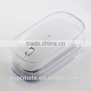 Advertising 2.4G Flat Wireless Mouse With Laser Light-up LOGO thumbnail-5