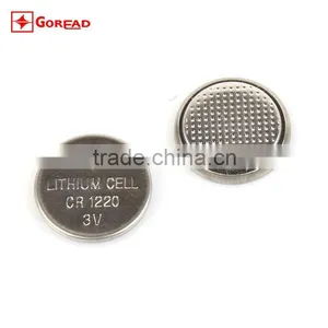 High Quality CR1220 Lithium Coin Button Battery Cell thumbnail-2