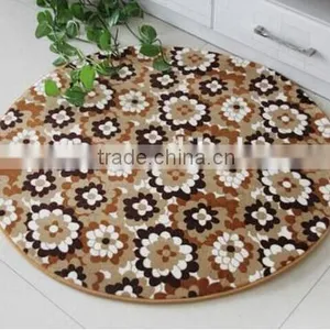 Microfiber Home/door/floor/ Bathroom Printing Chenille Rug/mat/bath Mat thumbnail-3