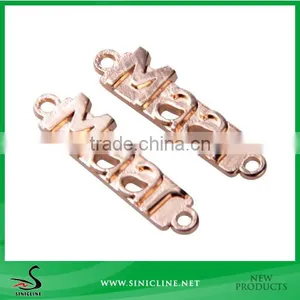 Sinicline Newest Rose Gold Metal Tag For Scarf thumbnail-1