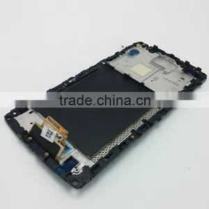 For LG V10 LCD Display Touch Screen With Digitizer Assembly and Bezel Frame Replacement Black thumbnail-2