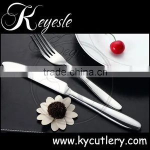 Wholesale Silver Tableware, Round Handle Flatware, Silver Cutlery thumbnail-3