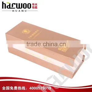 Hinged Paper Wine Bottle Box for Sale thumbnail-6