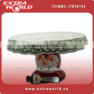 Christmas Snowman Cake Stand thumbnail-1