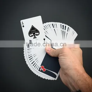 Promotional Custom Playing Cards UV Protected Customized Poker Game Card Gold Plastic Advertising Playing Cards ---DH20561 Quality Choice thumbnail-1