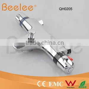 Wall Mounted Shower Accessories Bathroom Thermostatic Bath Faucet Mixing Valve thumbnail-2
